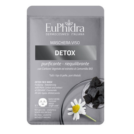 Euphidra Maschera Viso Detox 1 Pezzo