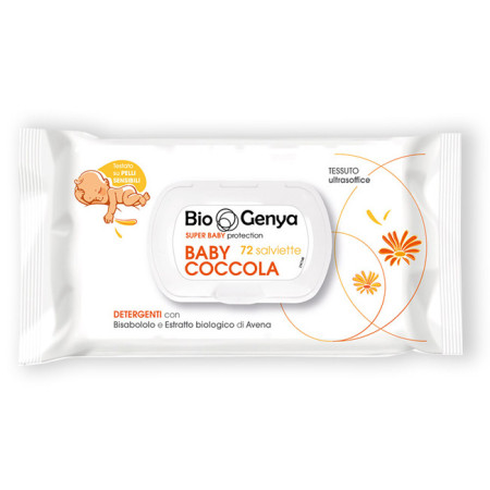 Biogenya Salviette Baby Coccola 72 Pezzi