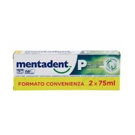 MENTADENT P 2X75MLBITUBO PROM