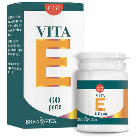 Erba Vita Vitamina E Integratore Vitamina E Antiossidante 60 Perle