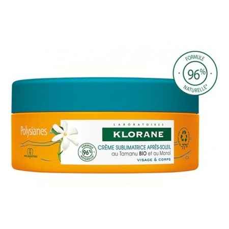 Klorane Polysianes Crema Sublimatrice Doposole Viso e Corpo 200 ml