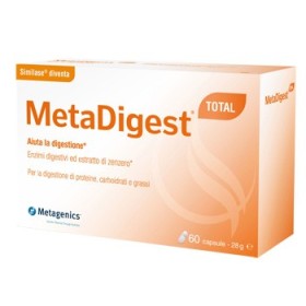 MetaDigest Total Integratore Per La Digestione 60 Capsule