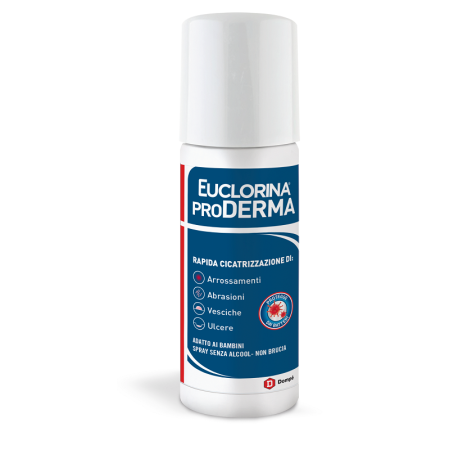 Euclorina Proderma Spray Riparazione Cute Lesa 125 ml