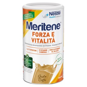 Meritene Forza e Vitalità Polvere Caffè Integratore Proteine Vitamine e Minerali 270 g