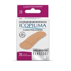 Icopiuma Cerotti Classici Ipoallergenici Misura Grande 20 Pezzi
