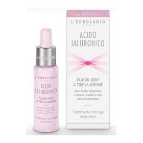 L'Erbolario Acido Ialuronico Fluido Viso a Tripla Azione Antiage 28 ml