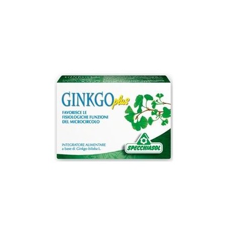 Specchiasol Ginkgo Plus Integratore Memoria e Microcircolo 30 Capsule