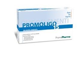 Promoligo 15 Rame Oro e Argento Oligoelementi 20 Fiale da 2 ml