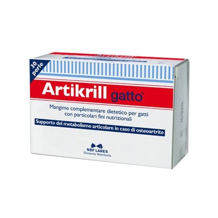 Nbf Lanes Artikrill Integratore Articolare Gatto 30 Perle