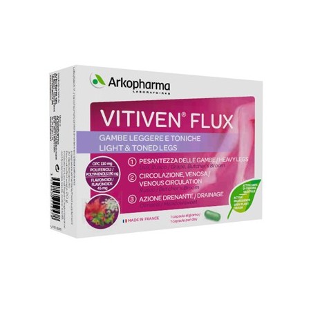 Vitiven Flux Integratore 30 Capsule