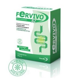 Fervivo AZ Integratore Fermenti Lattici e Vitamine B 12 Bustine
