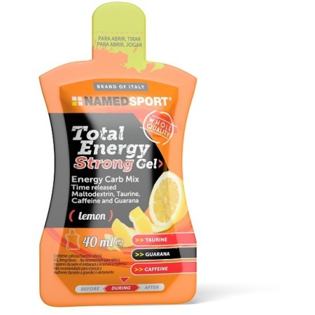 Named Sport Total Energy Strong Gel Lemon Integratore Energetico 40 ml