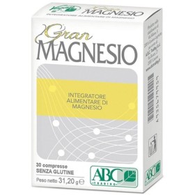 Gran Magnesio ABC Integratore di Magnesio 30 Compresse