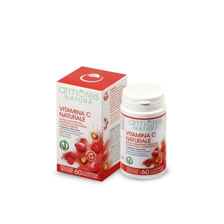 Armores Natura Vitamina C Naturale Integratore Alimentare 60 Compresse Masticabili