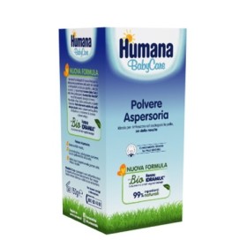 Humana Baby Polvere Aspersoria Lenitiva Rinfrescante Assorbente 150g