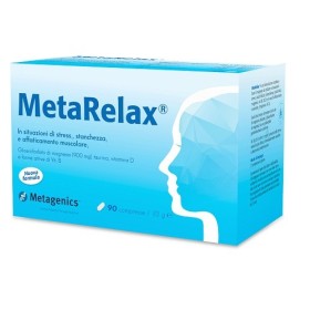 MetaRelax Integratore Contro Stress e Tensione Muscolare 90 Compresse