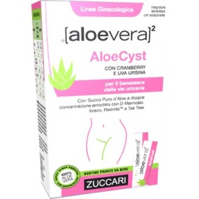 Zuccari AloeVera 2 AloeCyst Integratore Benessere Vie Urinarie 15 Stick