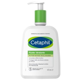 Cetaphil Fluido Idratante Crema Corpo per Pelle Normale e Secca, Senza Profumo 470 ml