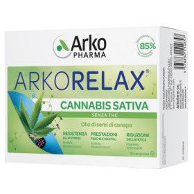 Arkorelax Cannabis Sativa Integratore 30 Compresse