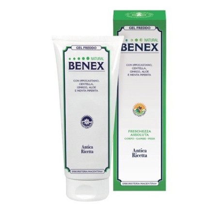 Erboristeria Magentina Benex Gel Freddo Gambe Stanche Gonfie 200 ml