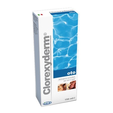 Icf Clorexyderm Oto Detergente Auricolare Cani E Gatti 150 Ml