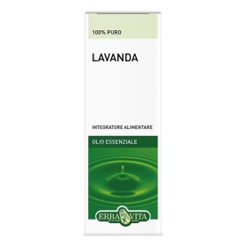 Erba Vita Olio Essenziale Lavanda Integratore Rilassante Per L'Umore 10 Ml