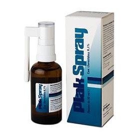 Plak Spray Clorexidina '0,1% Disinfettante Del Cavo Orale 50 ml