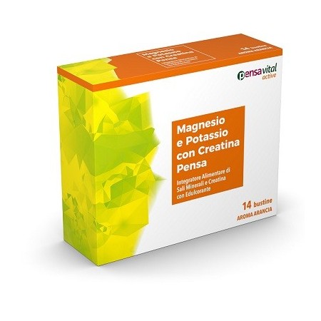 Pensa Pharma Magnesio & Potassio Con Creatina Integratore 14 Bustine