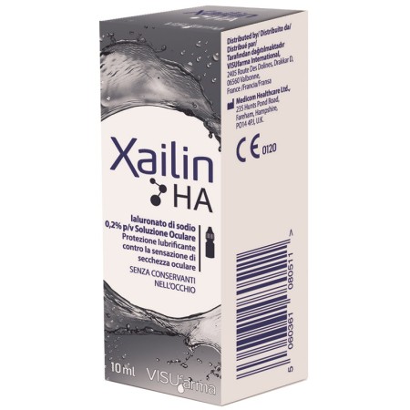 Xailin HA Collirio Lubrificante Per Secchezza Oculare 10 ml