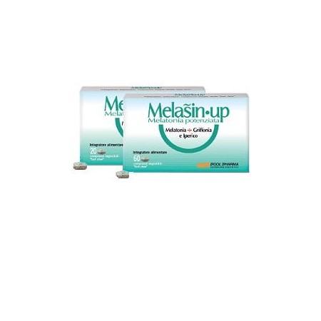 Melasin-Up Integratore Sonno Melatonina Potenziata 20 Compresse