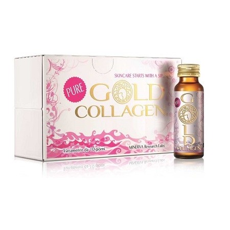 Gold Collagen Pure Integratore per la Pelle 10 Flaconcini