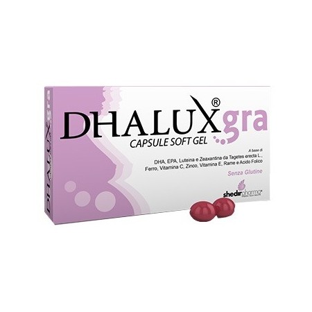 Dhalux GRA Integratore Per La Vista 30 Capsule Softgel