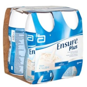 Ensure Plus Alimento a Fini Medici Speciali Ipercalorico Vaniglia 4x200ml