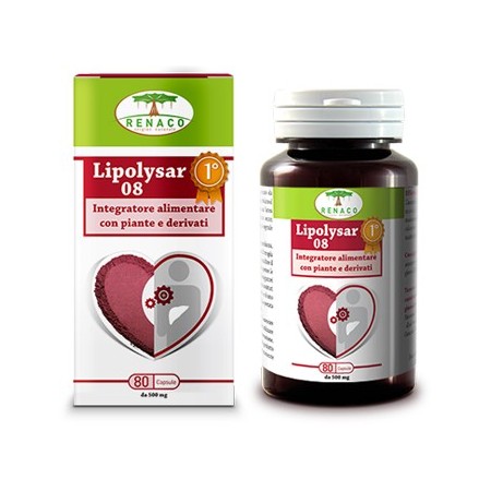 Lipolysar 08 Integratore 80 Capsule