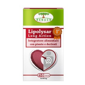 Renaco Lipolysar Long Action Integratore 45 Capsule