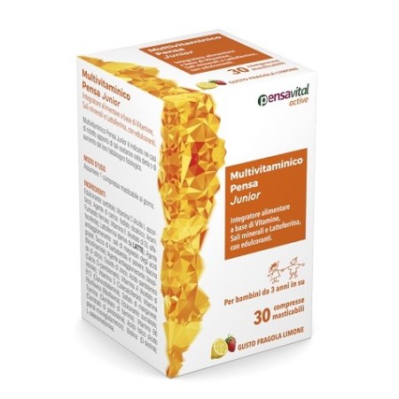 Pensa Pharma Multivitaminico Junior Integratore Vitamine E Minerali 30 Compresse