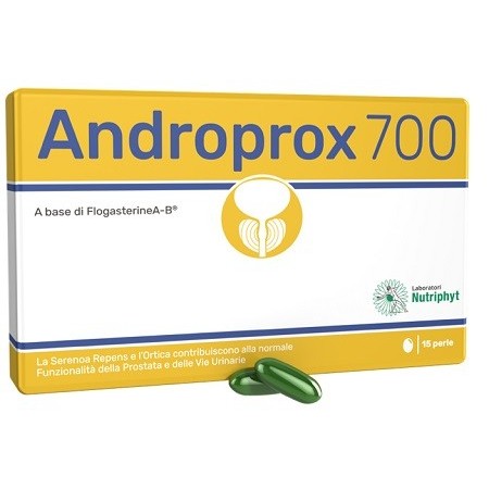 Androprox 700 Integratore Vie Urinarie 15 Perle Softgel