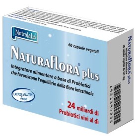 NaturaFlora Plus Integratore Intestinale 60 Capsule