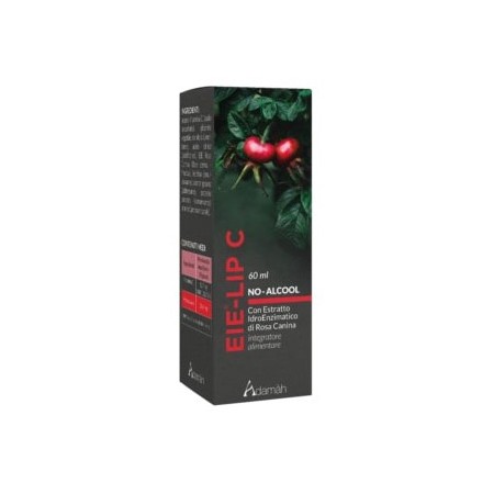 EIE Lip C Integratore Con Rosa Canina Per Stanchezza E Affaticamento 60 ml