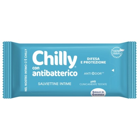 Chilly Salviettine Intime Con Antibatterico 12 Pezzi